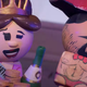 A member of the royal family being a sex pest to a ripped pirate.